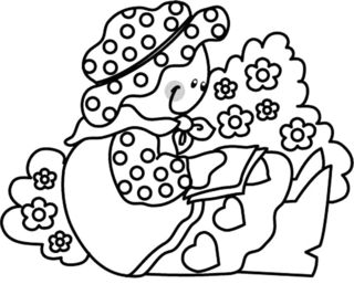 Poupée 02 - Coloriages divers - Coloriages - 10doigts.fr